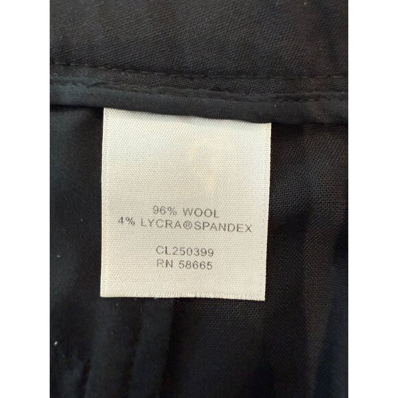Woman's Classiques Entier Wool blend Modern Luxe Dress Pants, size 6 - Picture 5 of 14